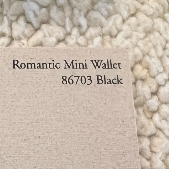 Brighton wallet Romantic Mini 86703 Black Leather no strap - Picture 10 of 10